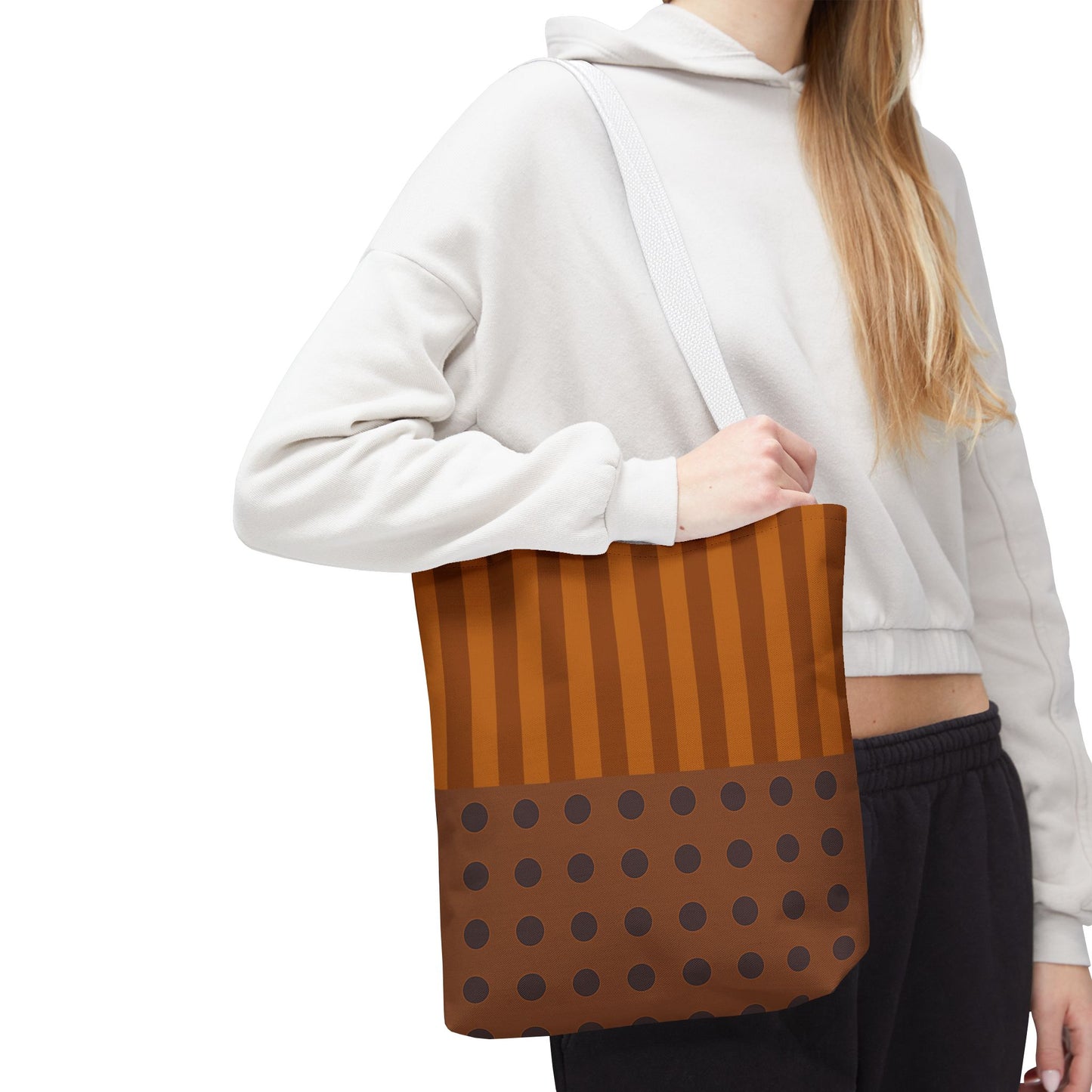 Tote Bag Stripes/Dots