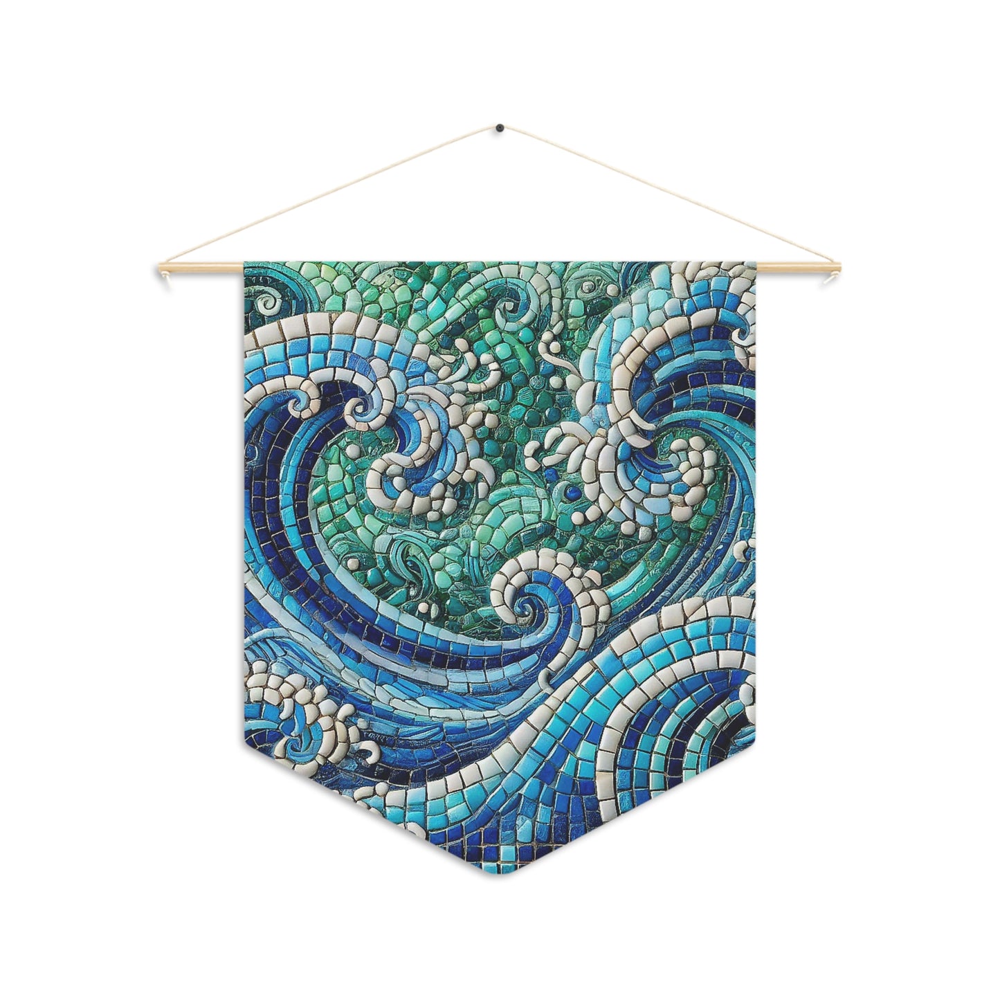 Mosaic Waves Pennant