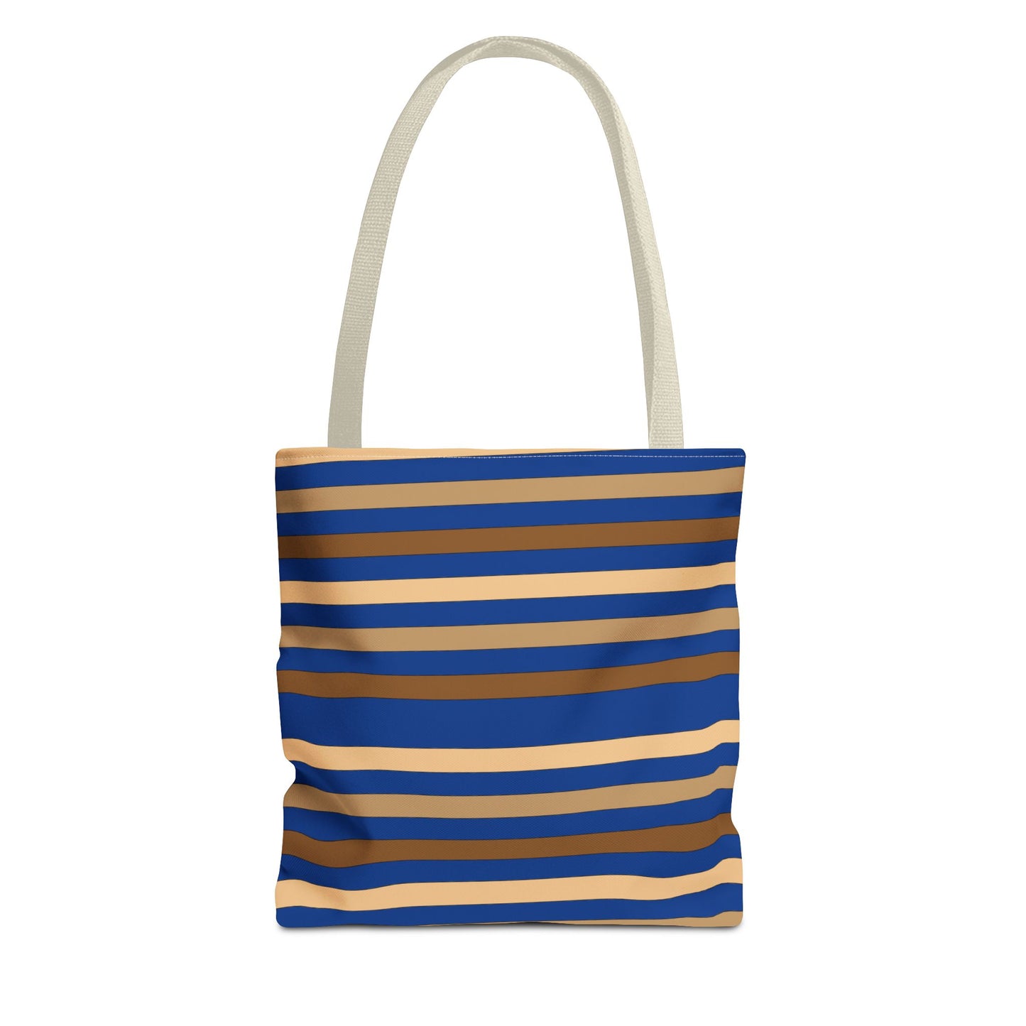 Blue/Brown Tote Bag