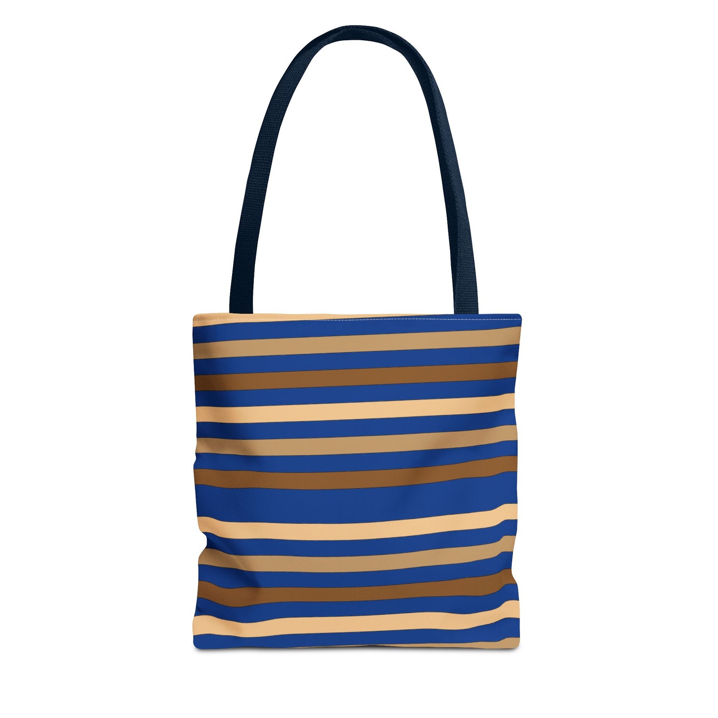 Blue/Brown Tote Bag
