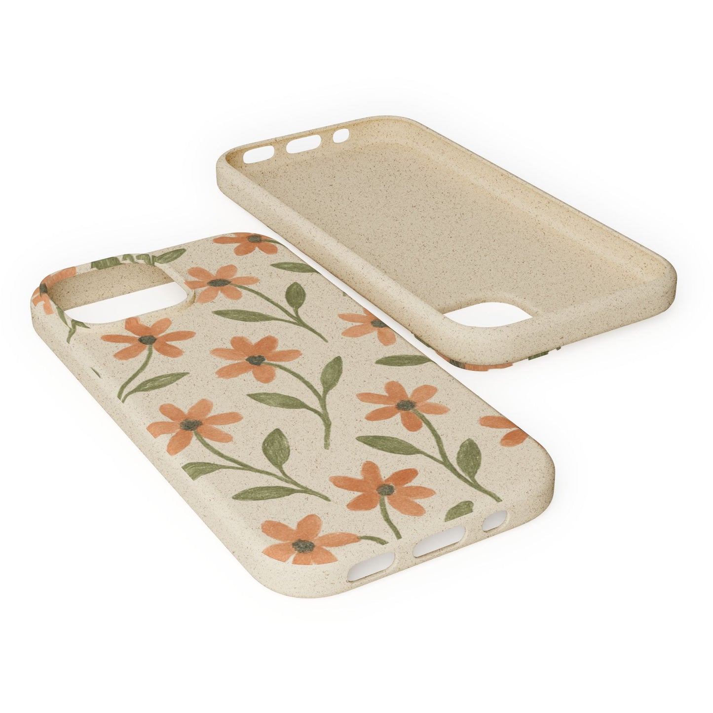 Floral Phone Case - Biodegradable Protective Cover