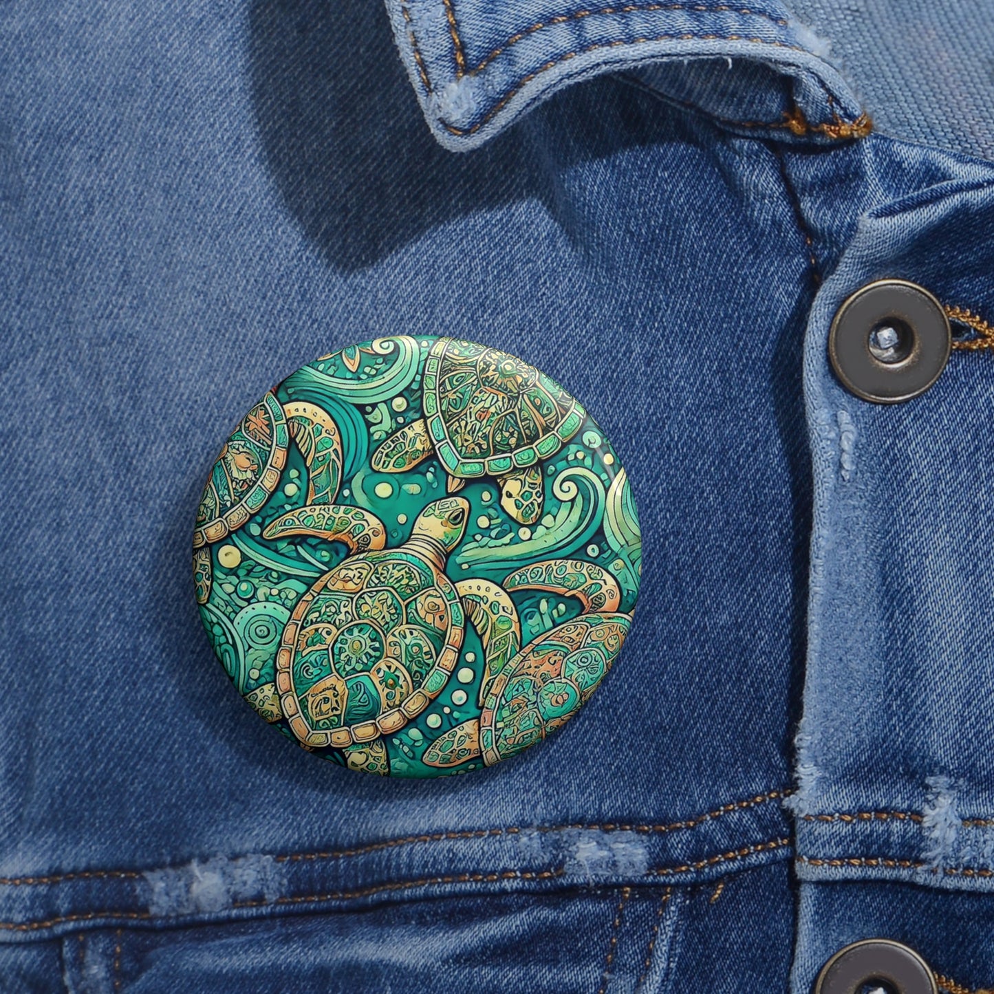 Custom Pin Buttons