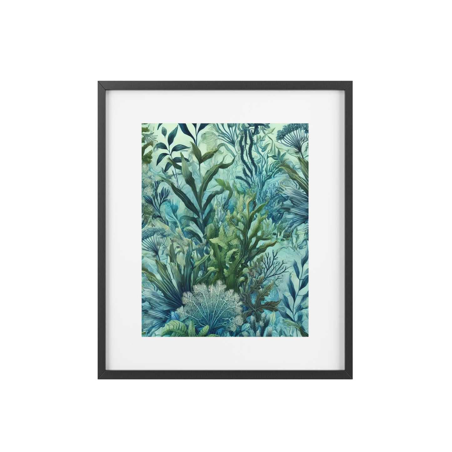 Framed Poster - Matte Finish Art for Coastal Decor