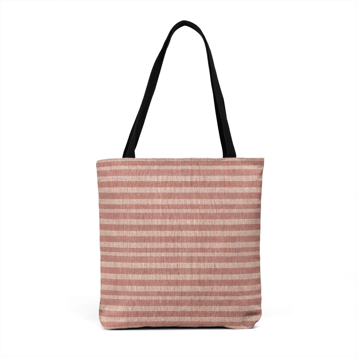 Field Stripe Red Woven Tote