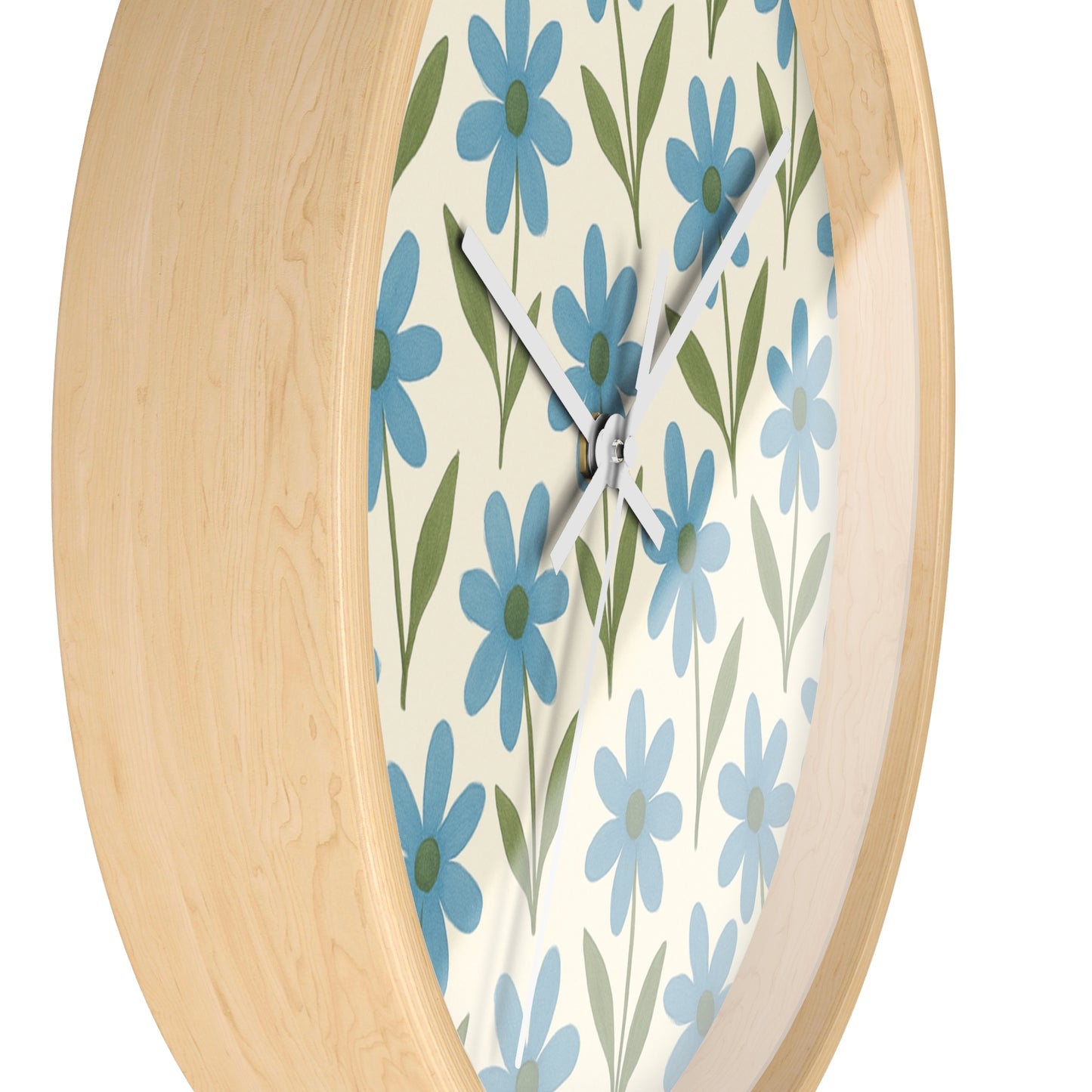 Meadow Bloom - Wall Clock - Bluebell