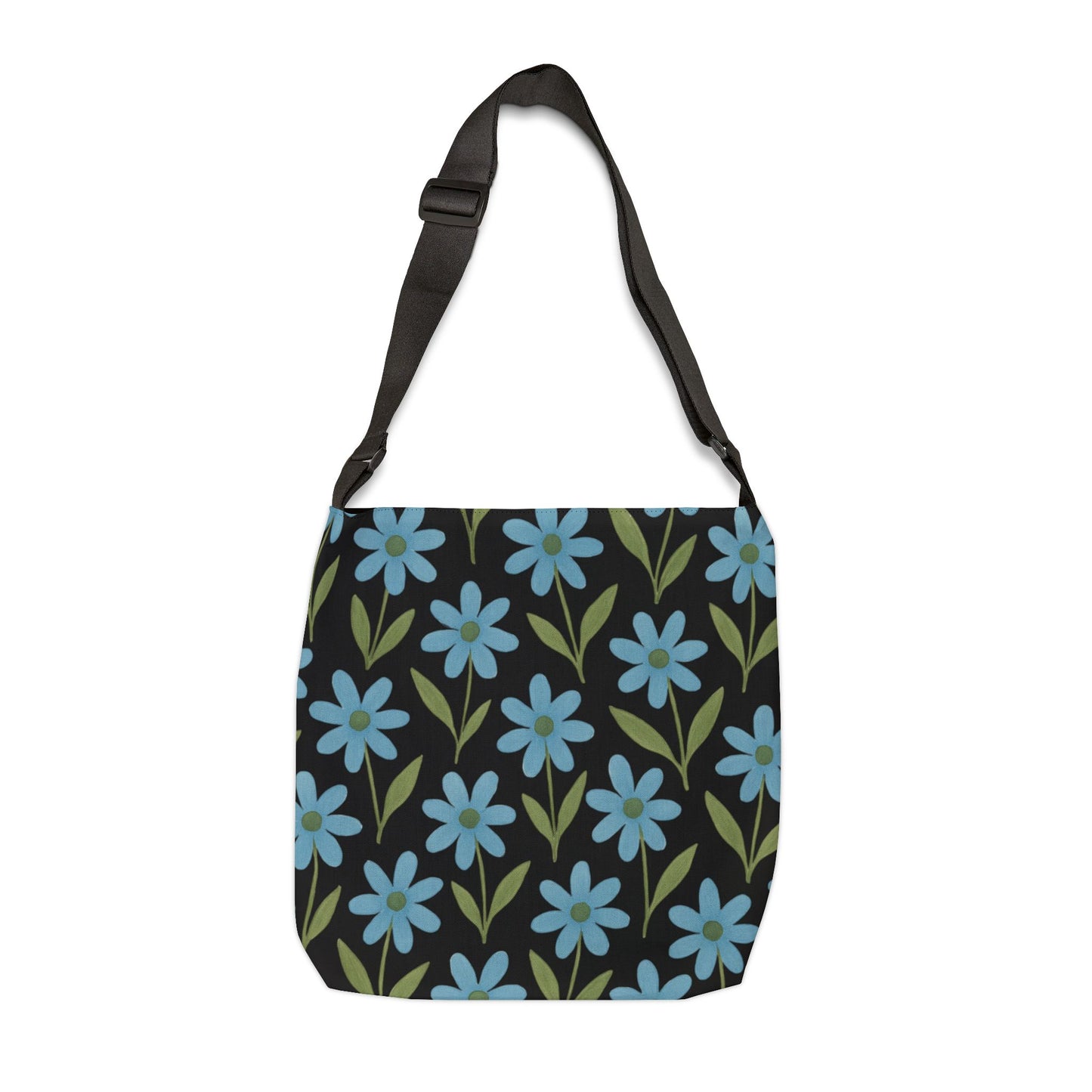 Meadow Bloom - Adjustable Tote Bag - Bluebell