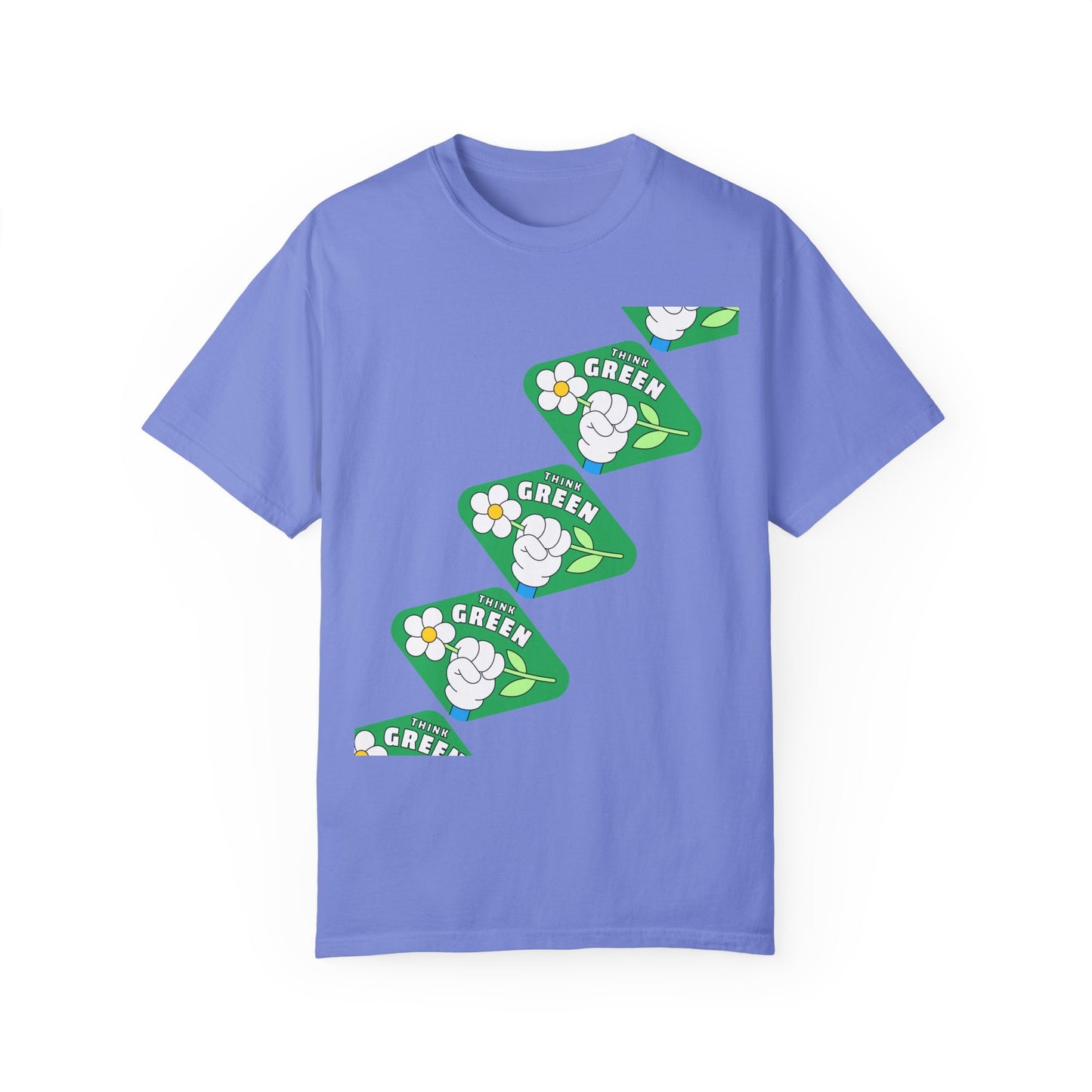 Unisex Garment-Dyed T-shirt - Think Green