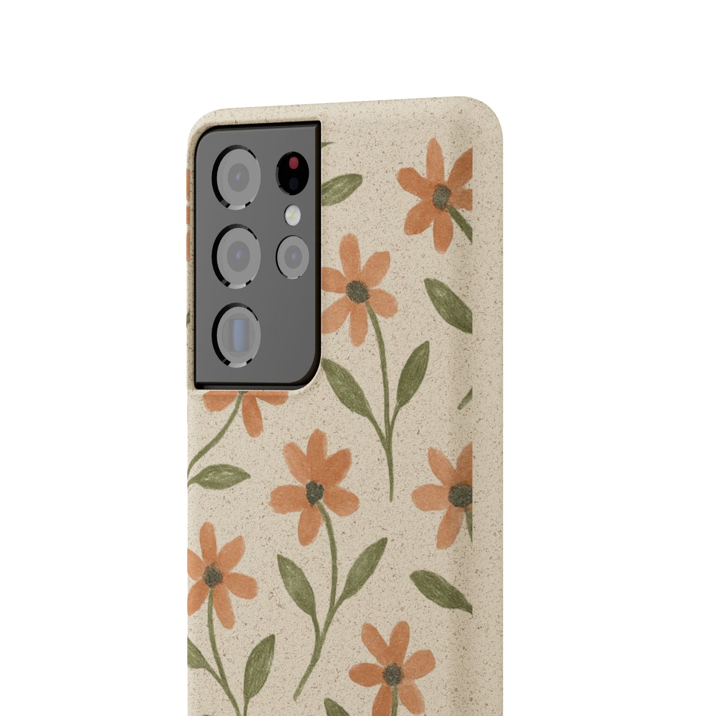 Floral Phone Case - Biodegradable Protective Cover
