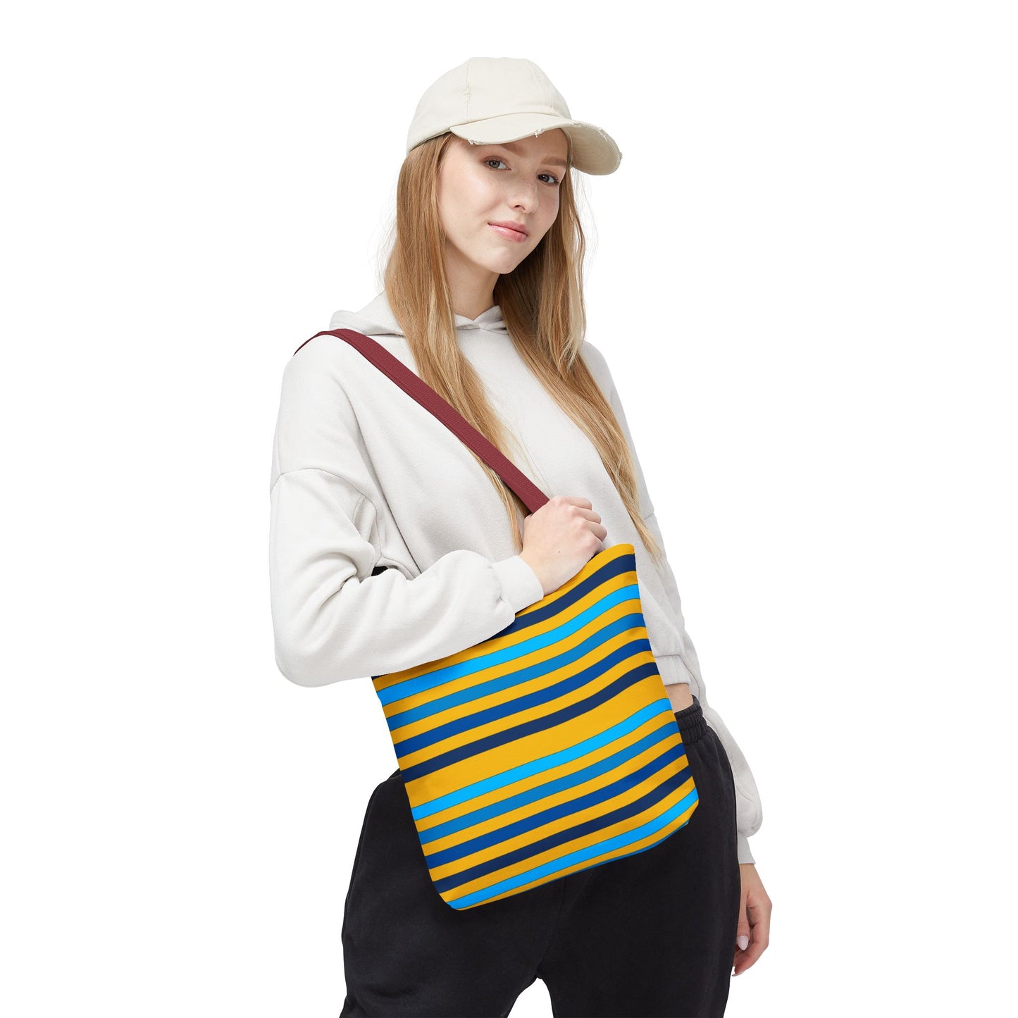 Yellow/Blue Tote Bag