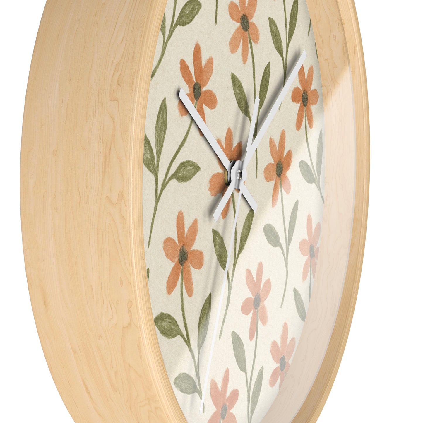 Meadow Bloom Wall Clock - Marigold