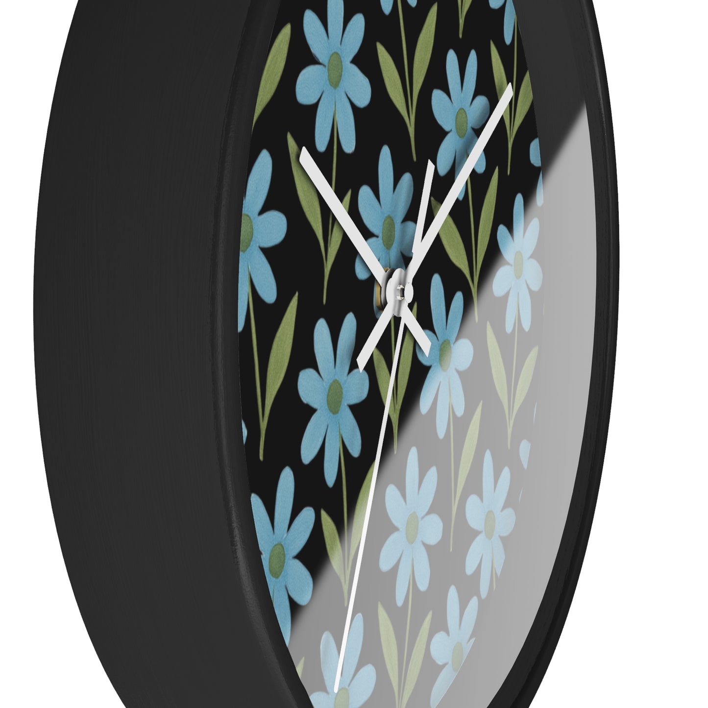 Meadow Bloom - Wall Clock - Bluebell