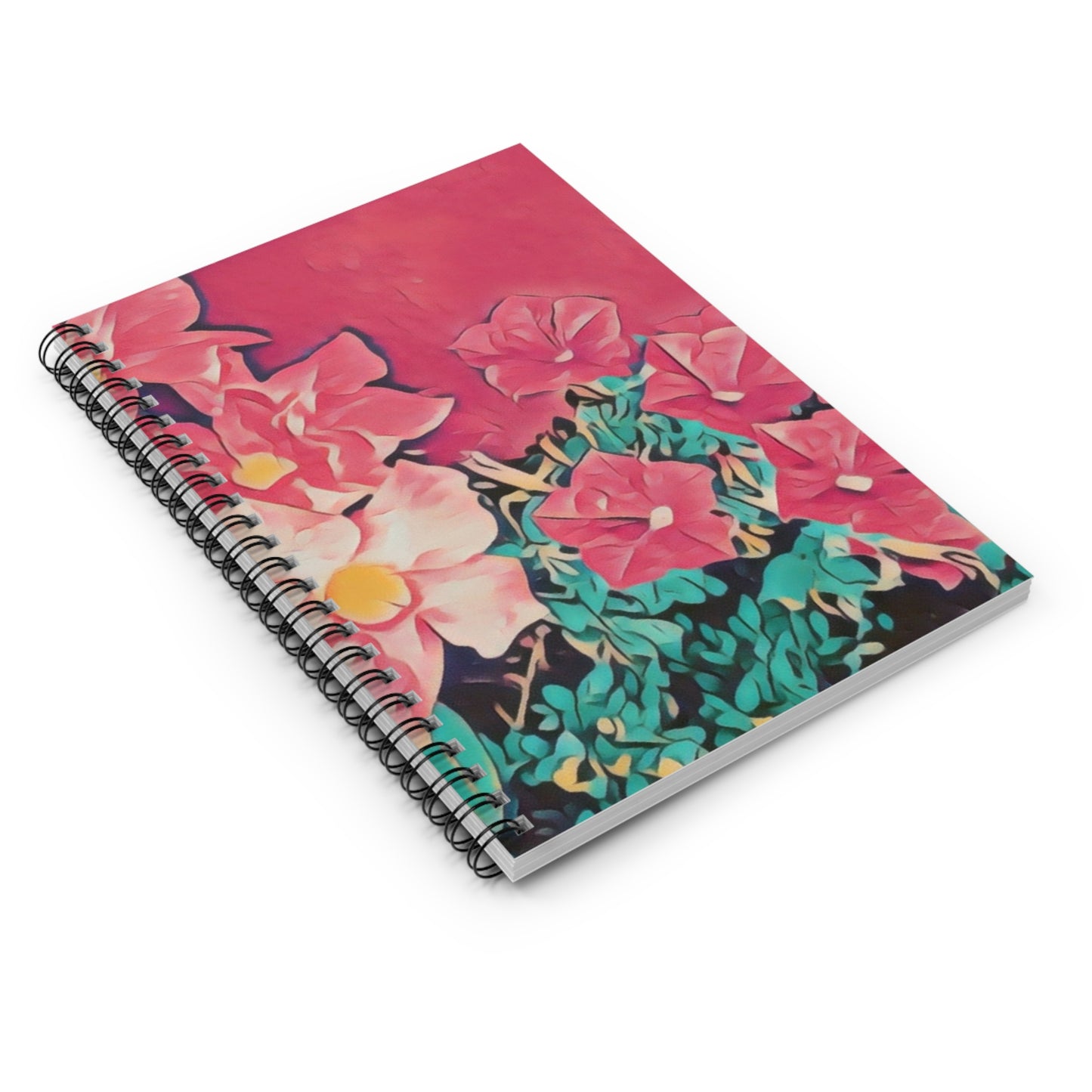 XFlowers (Original Photo Edit) Spiral Notebook - Ruled Line