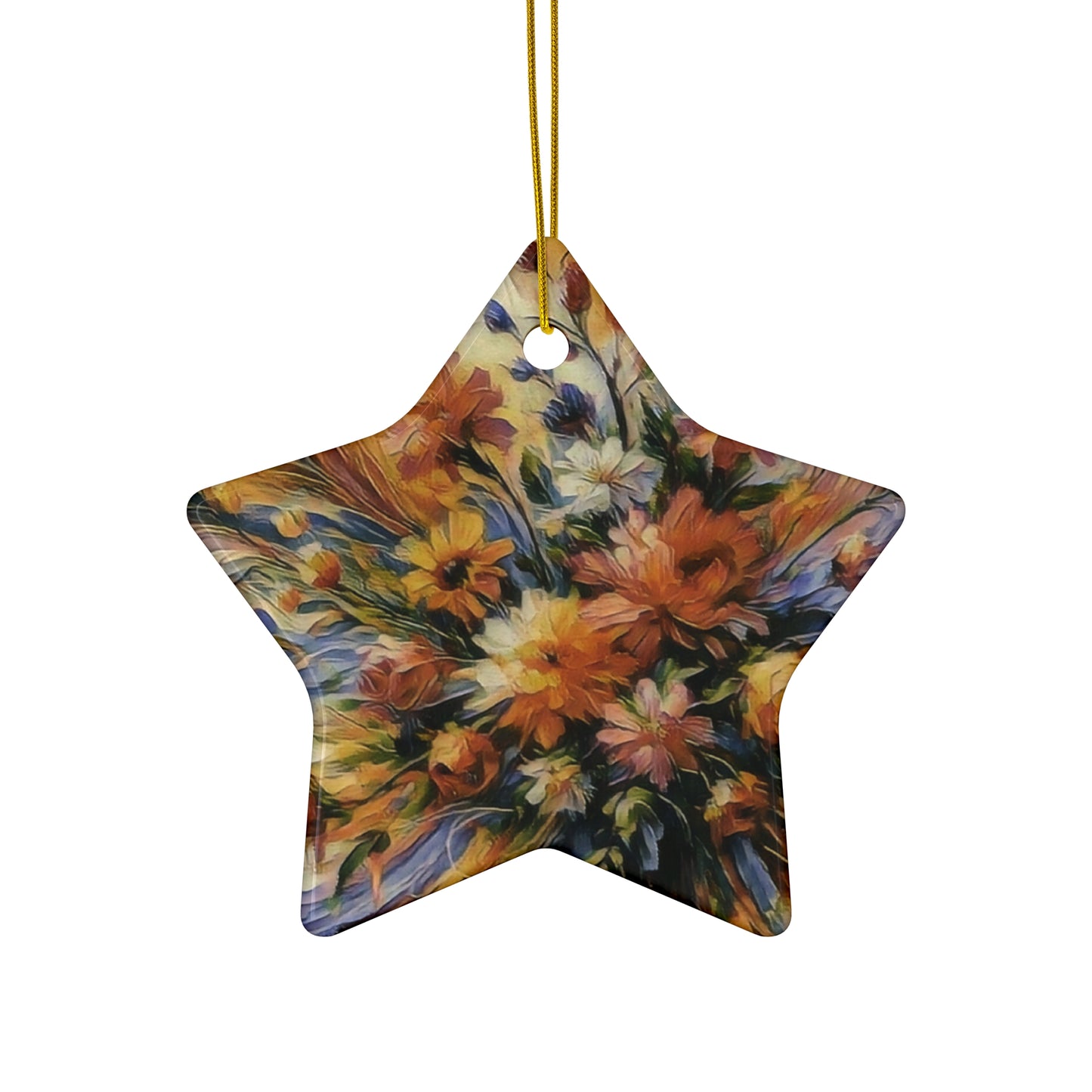 Ceramic Ornament, 4 Shapes