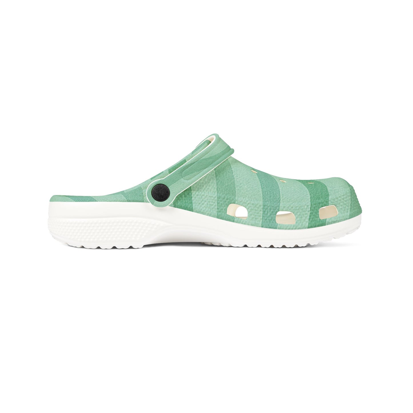 Wavy Stride - Clogs (Green Meadow) Foam Rubber Shoes