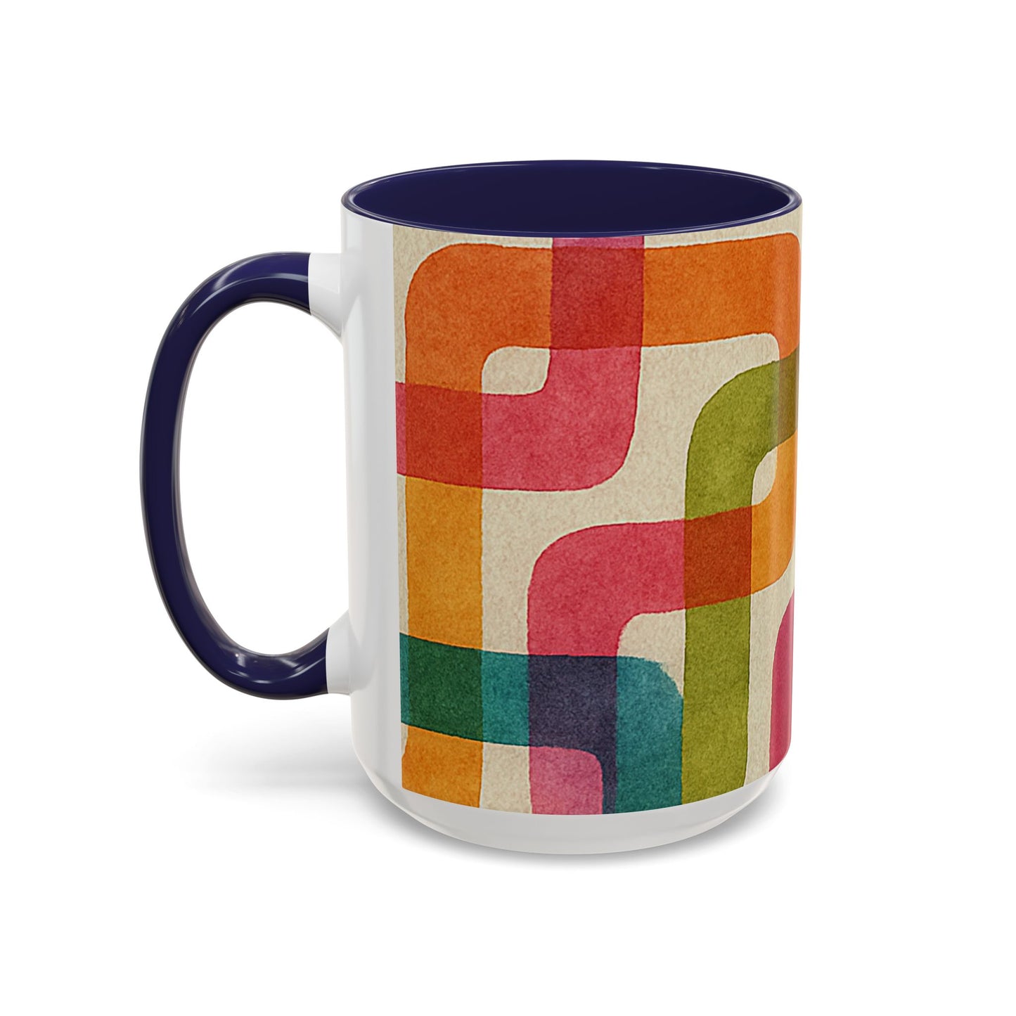 Retro Color Curves Coffee Mug