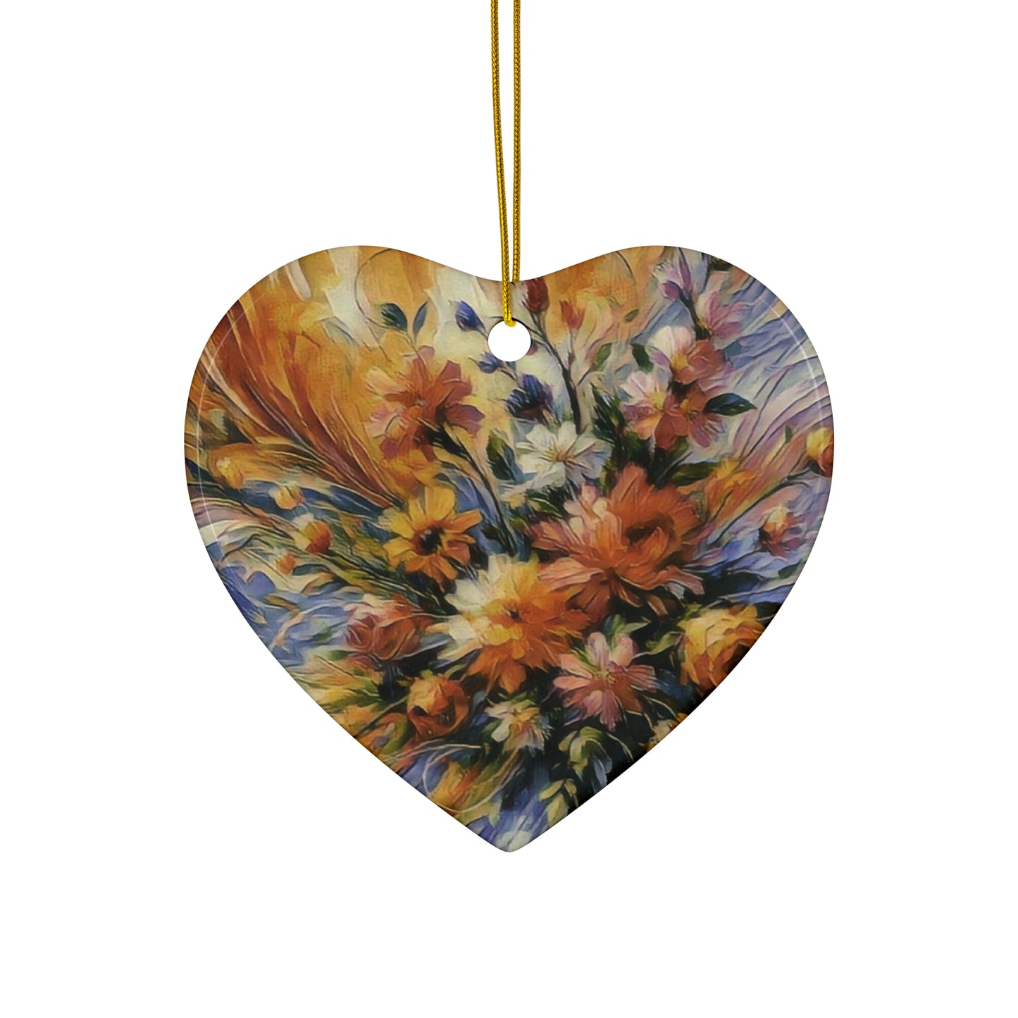 Ceramic Ornament, 4 Shapes