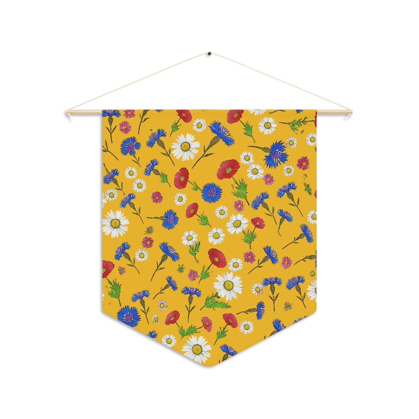 Flower Yellow Pennant
