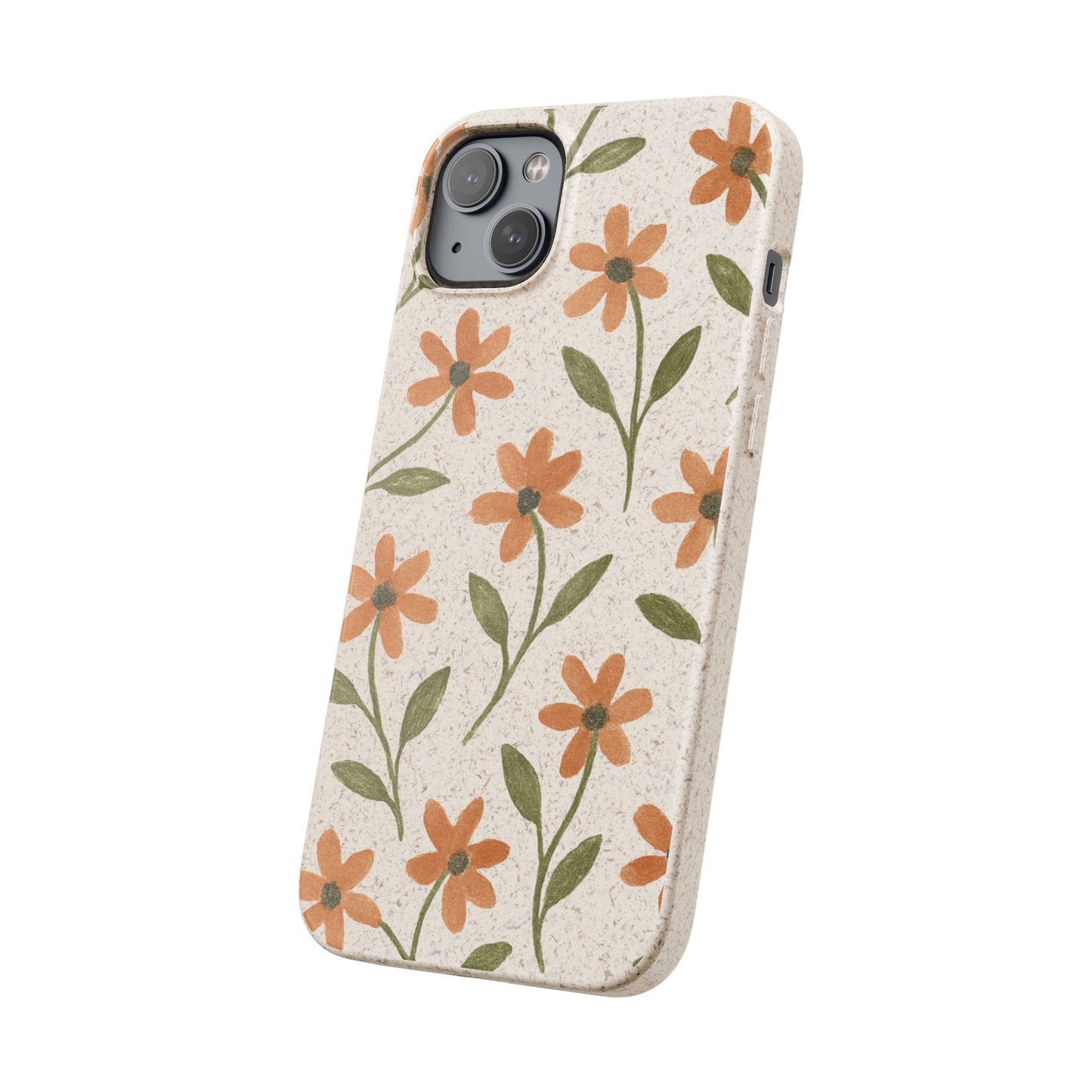 Floral Phone Case - Biodegradable Protective Cover