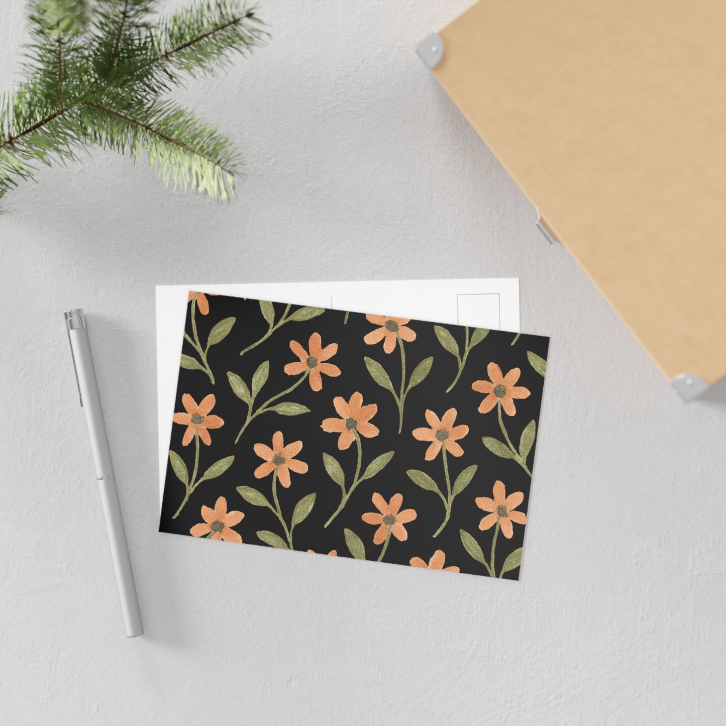 Meadow Bloom - Fine Art Postcards - Rose Glow