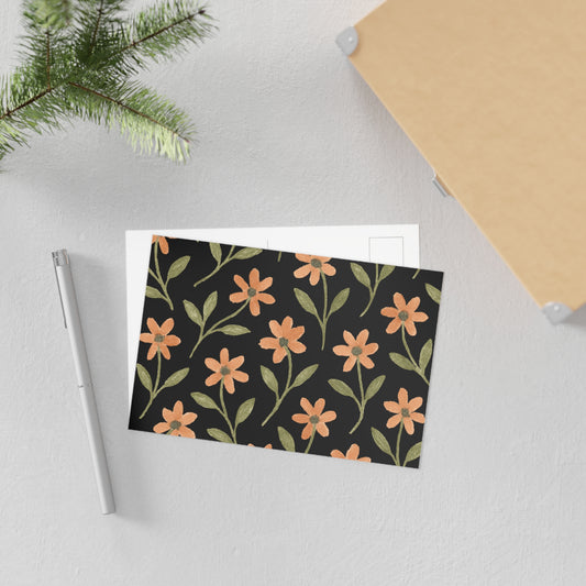Meadow Bloom - Fine Art Postcards - Rose Glow