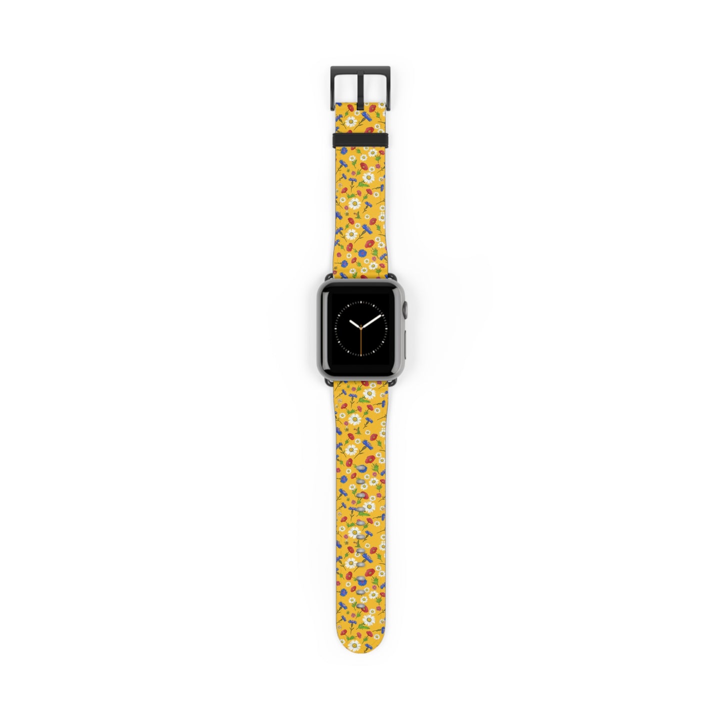 Floral Pattern Watch Band