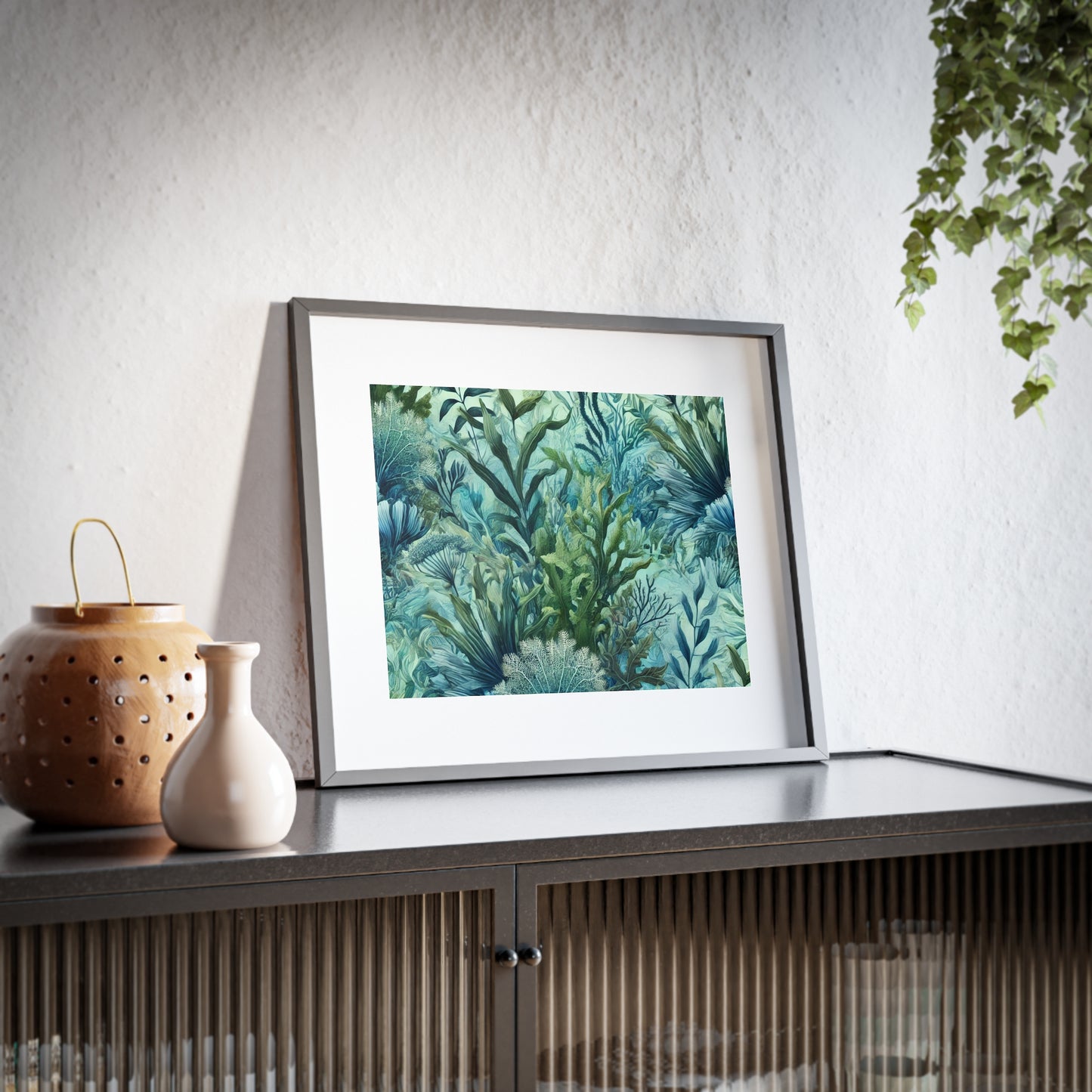 Framed Poster - Matte Finish Art for Coastal Decor