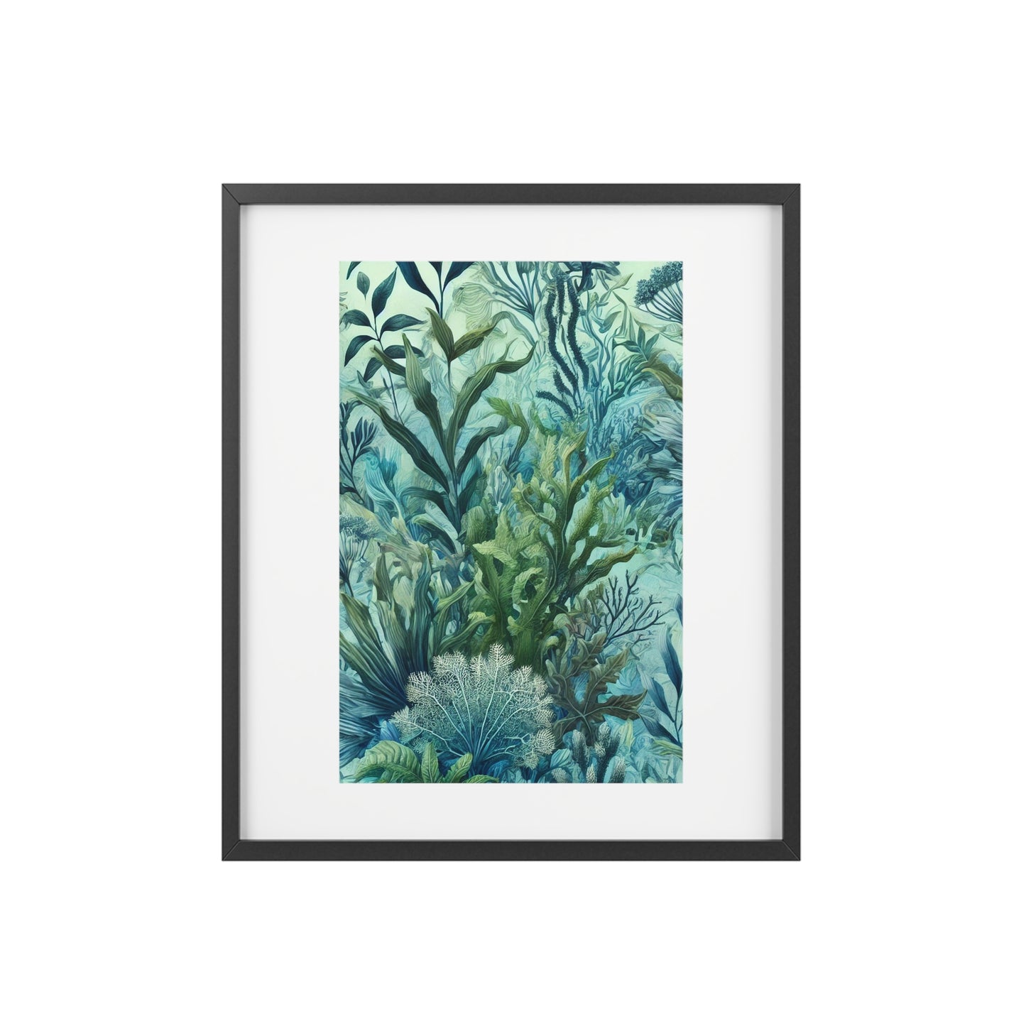 Framed Poster - Matte Finish Art for Coastal Decor