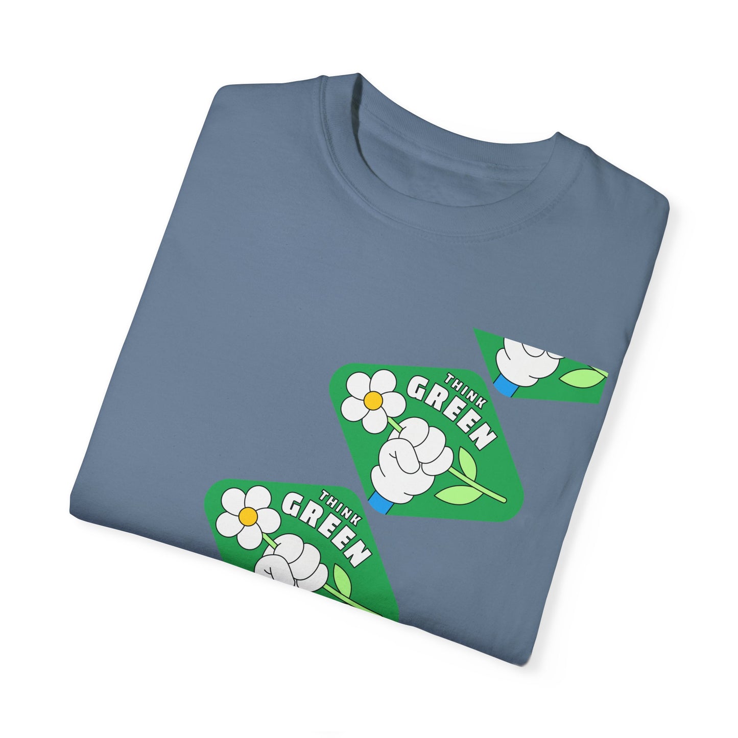 Unisex Garment-Dyed T-shirt - Think Green