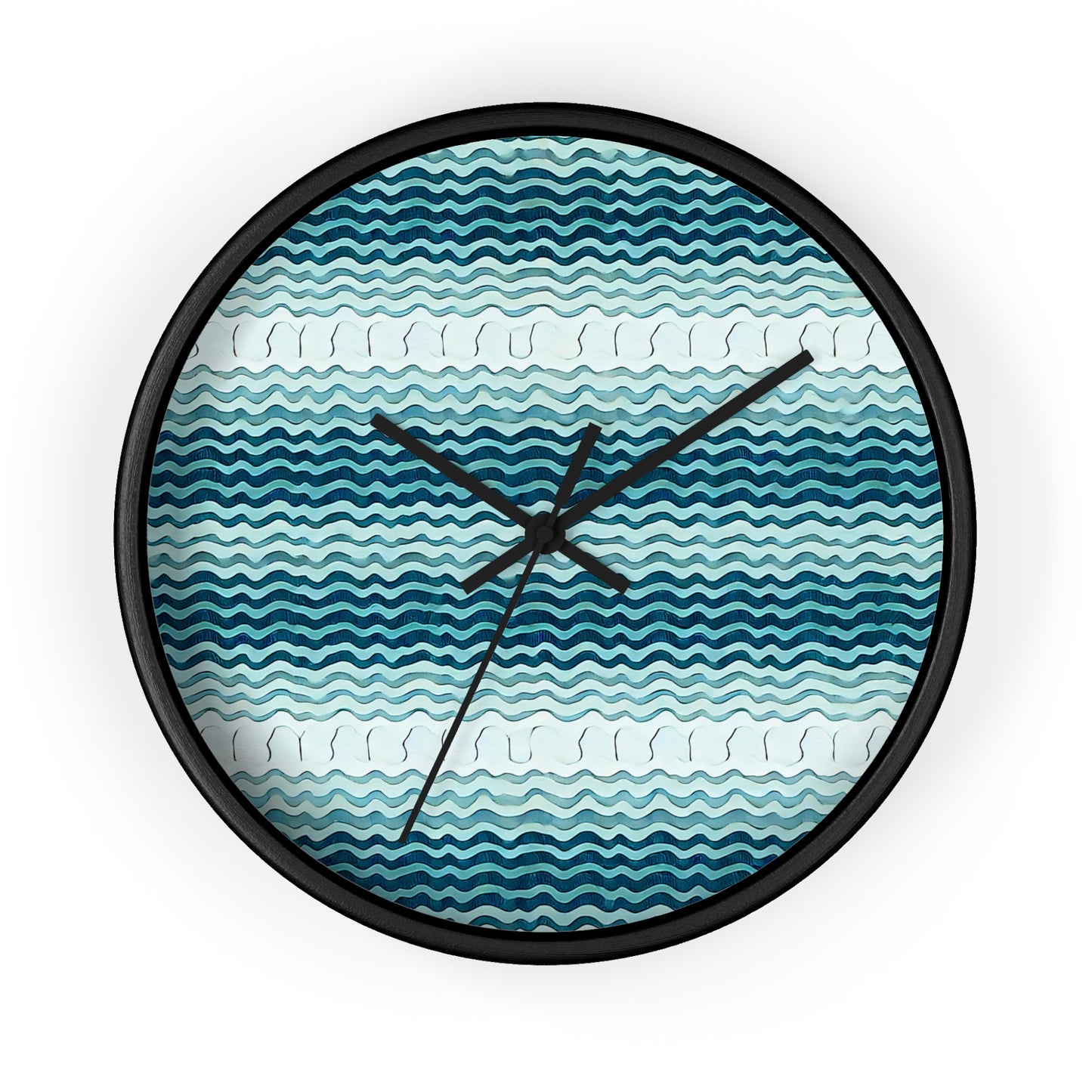 Tidal Knit Wall Clock