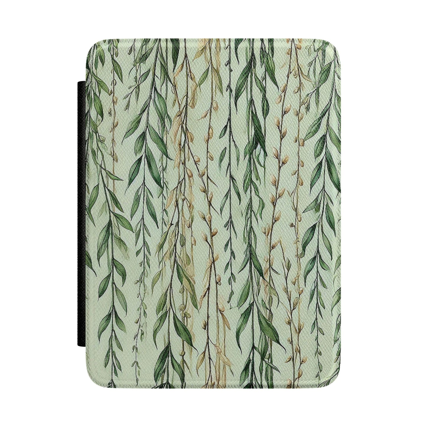 Kindle Case - Willow Vine Green Patterned E-Reader Cover