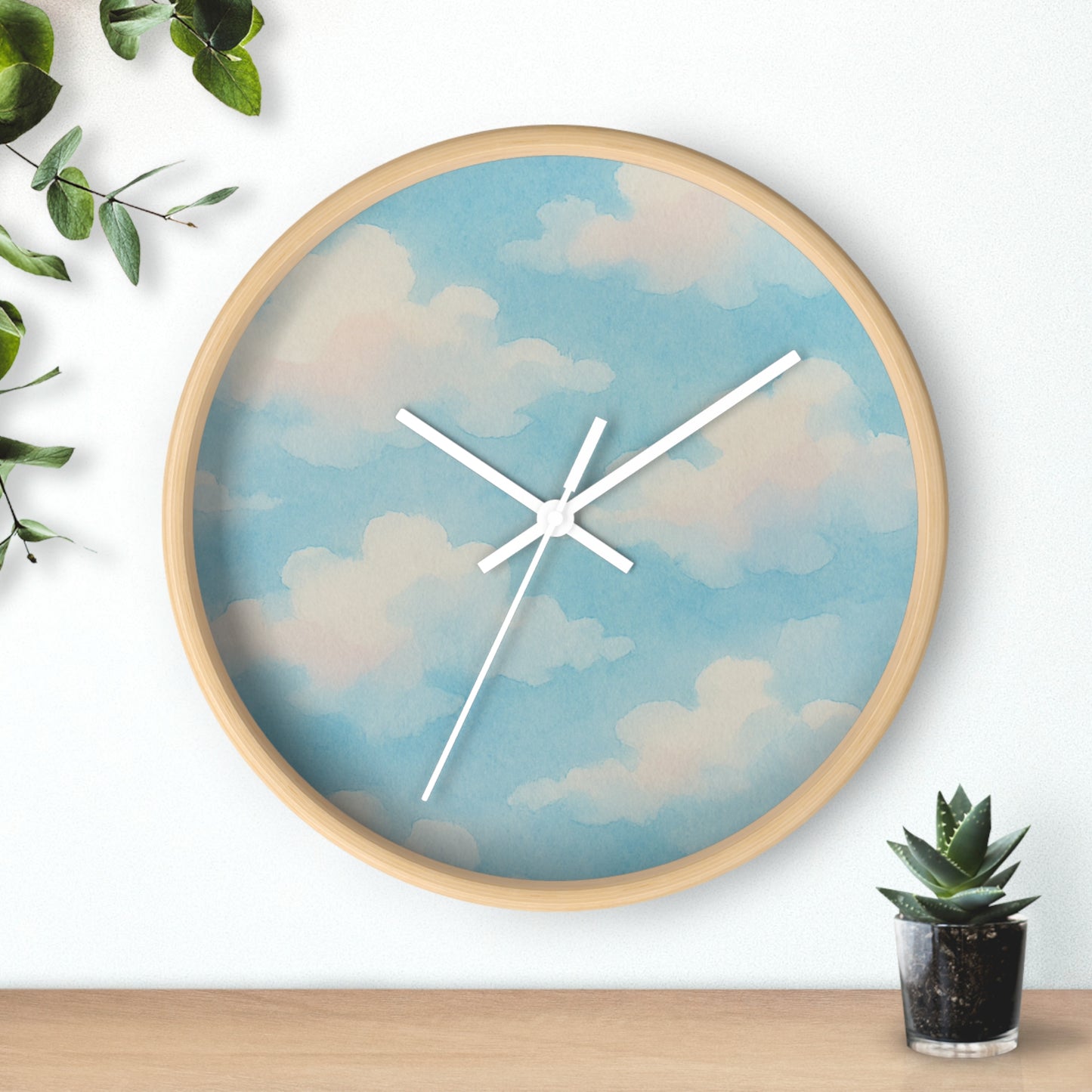 Cloud Wall Clock