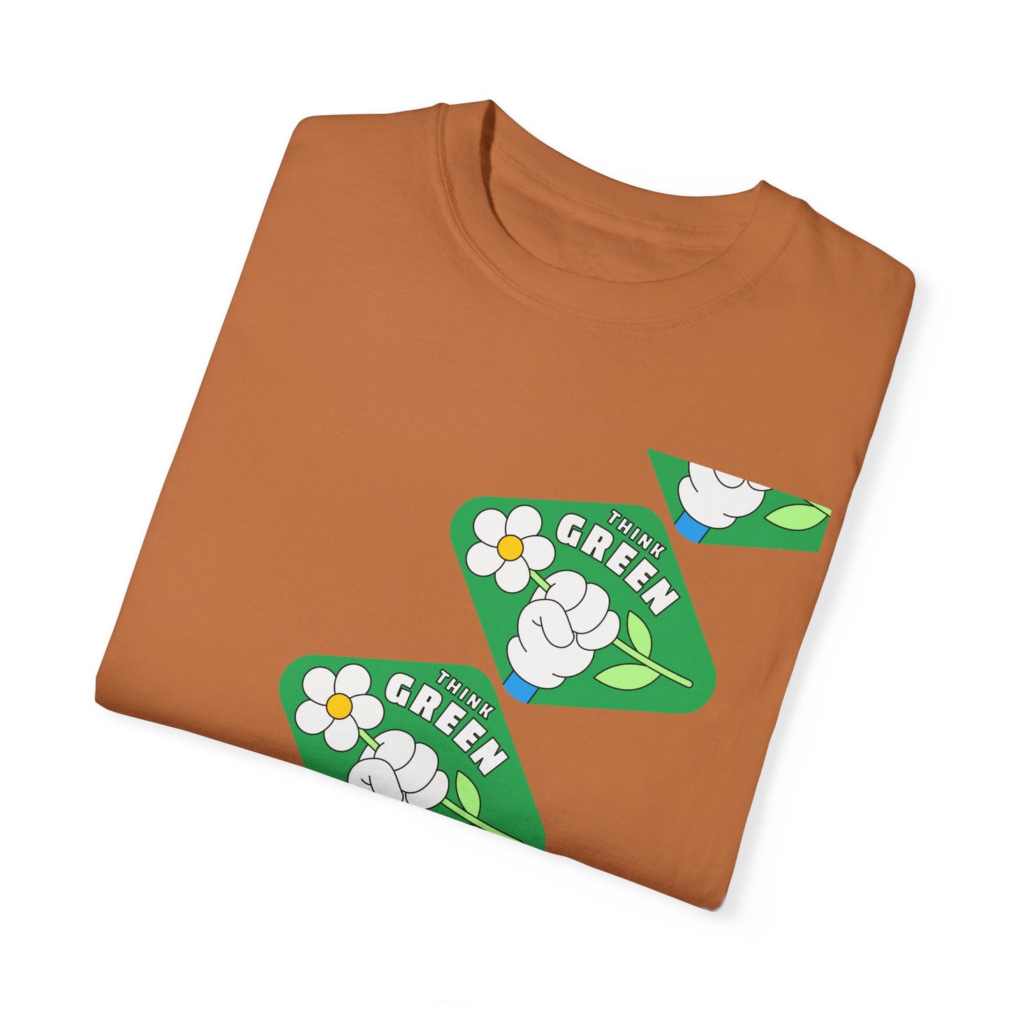 Unisex Garment-Dyed T-shirt - Think Green