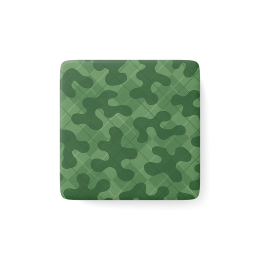 Porcelain Square Magnet -