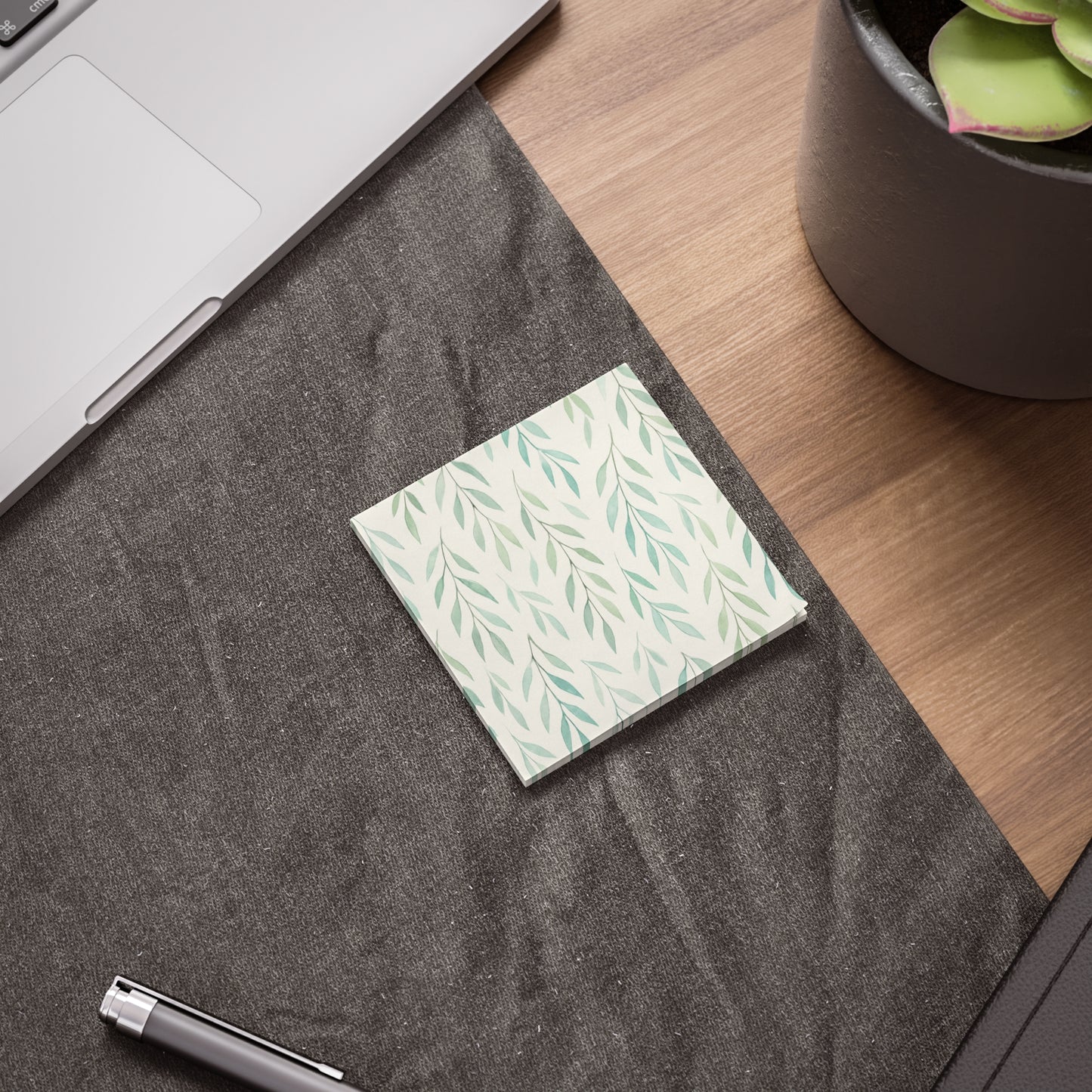 Botanical Leaf Post-it® Note Pads – Eco-Friendly Sticky Notes for Organization & Reminder
