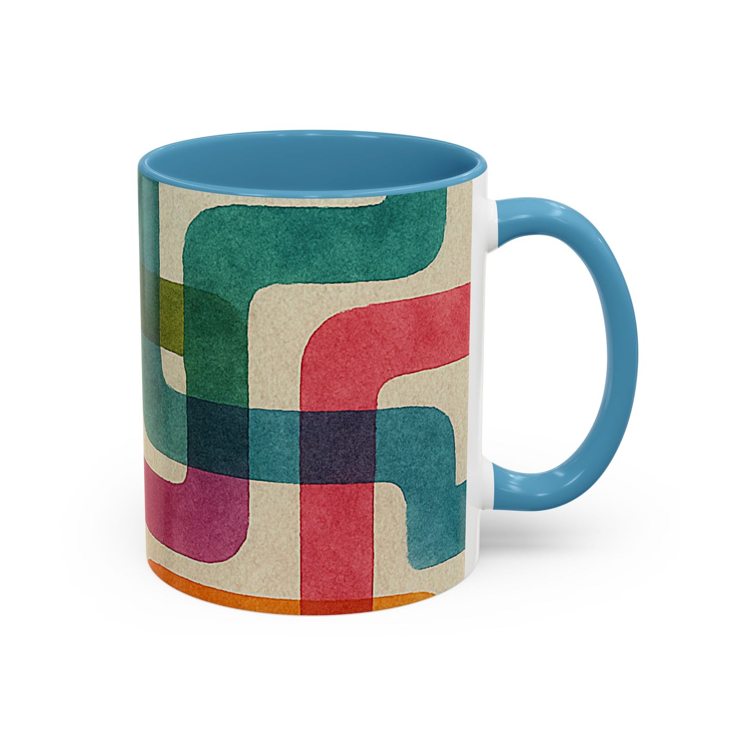Retro Color Curves Coffee Mug