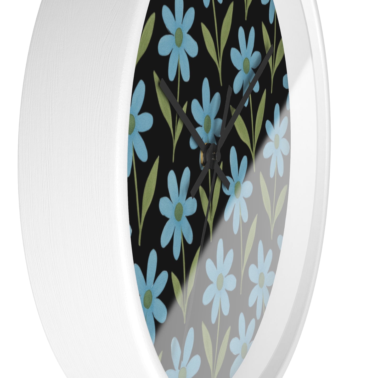 Meadow Bloom - Wall Clock - Bluebell