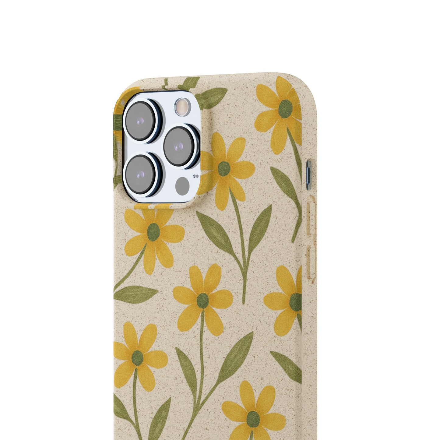 Meadow Bloom Biodegradable Phone Case - Marigold