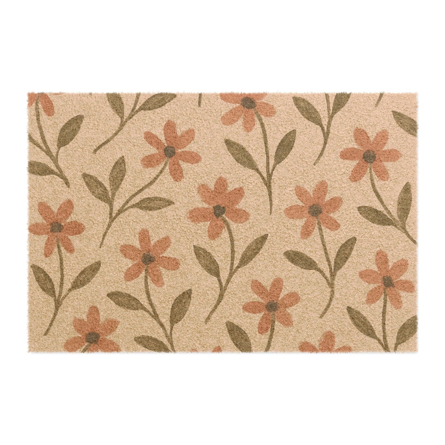 Meadow Bloom - Doormat - Rose Glow