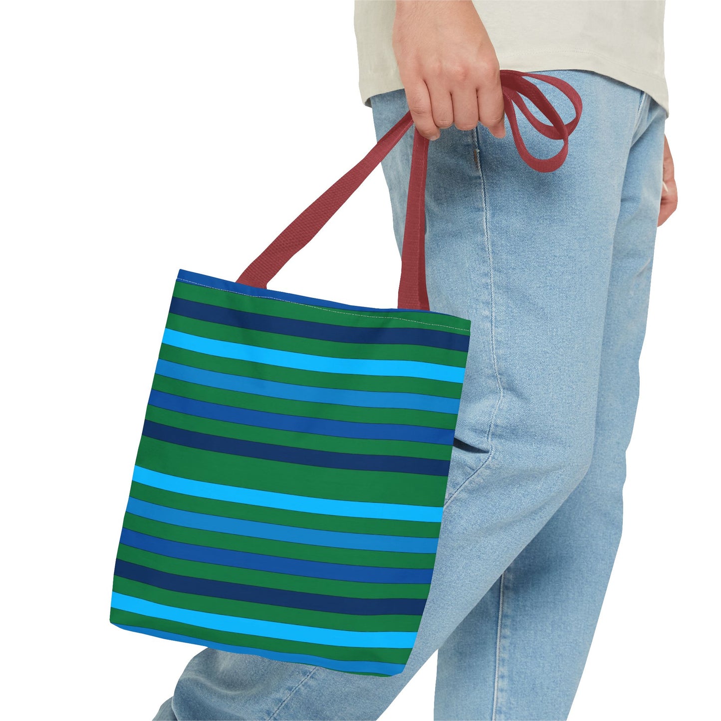 Green/Blue Tote Bag