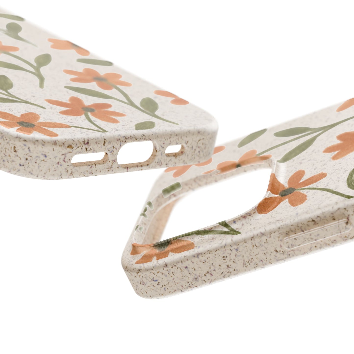 Floral Phone Case - Biodegradable Protective Cover