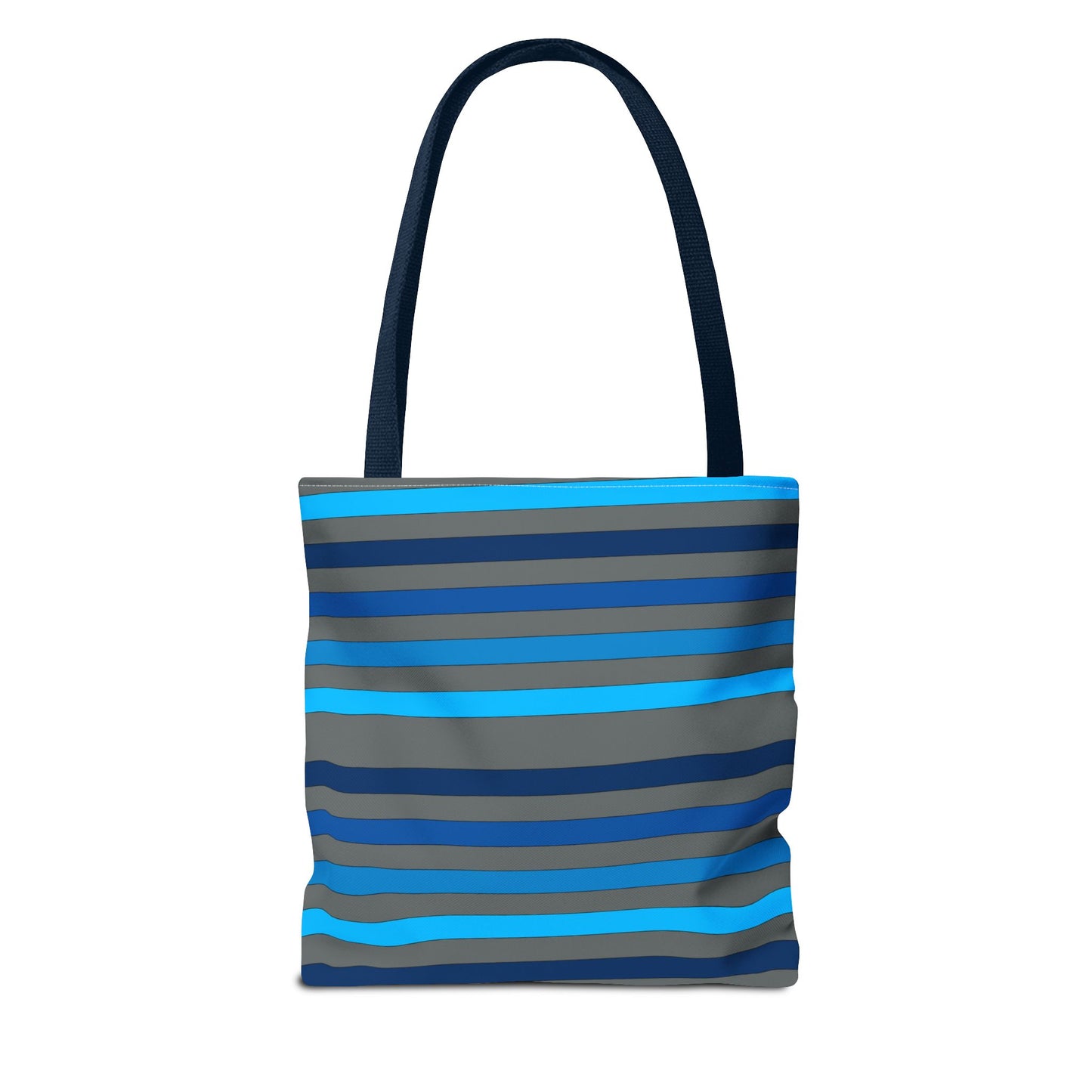 Grey/Blue Tote Bag