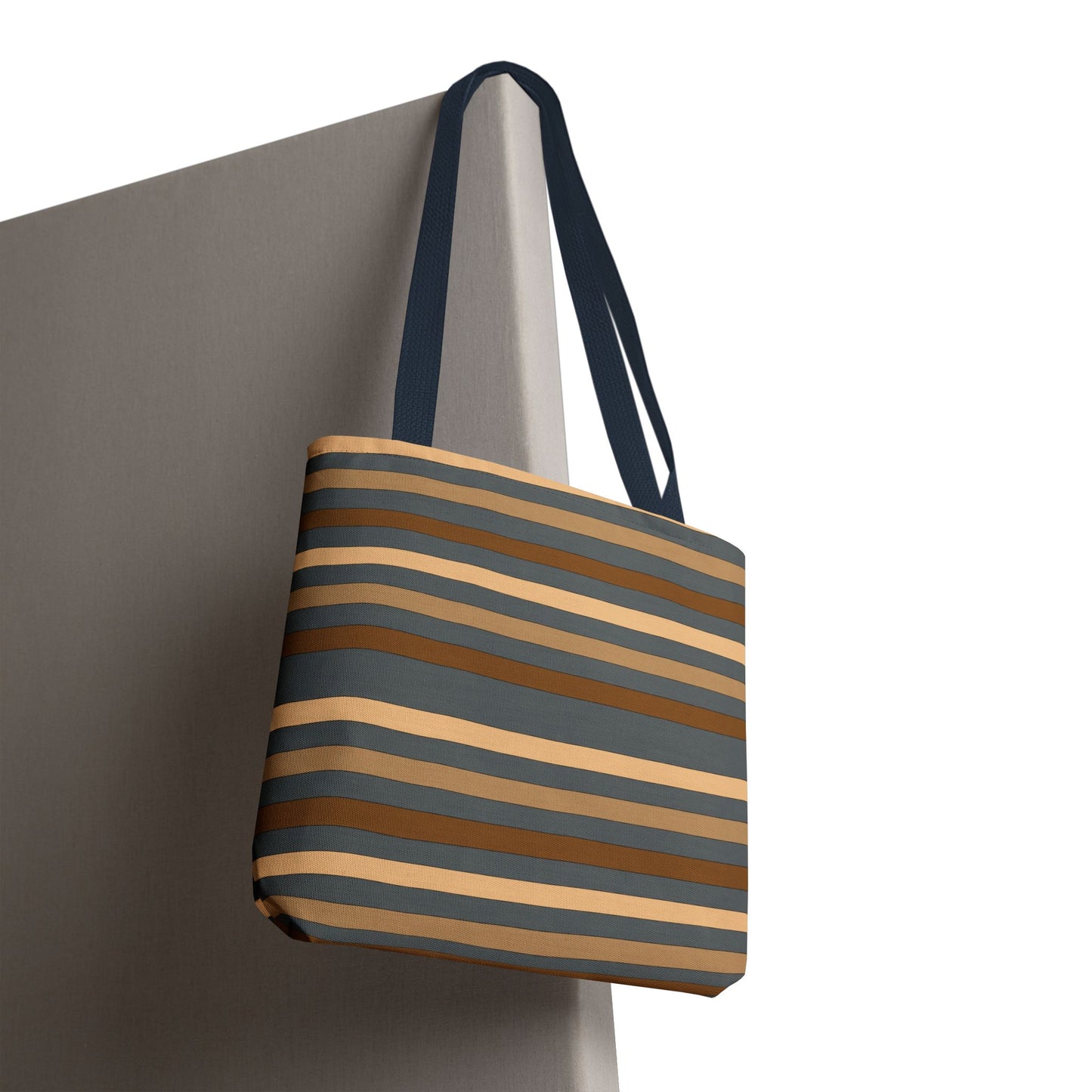 Grey/Brown Tote Bag