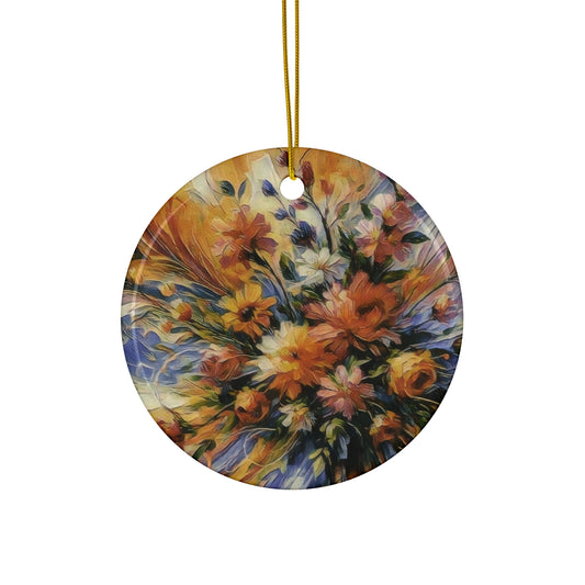 Ceramic Ornament, 4 Shapes