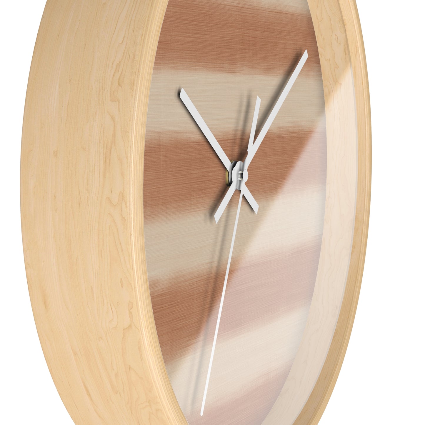 Loom Light Stripes Wall Clock – Clay Fade