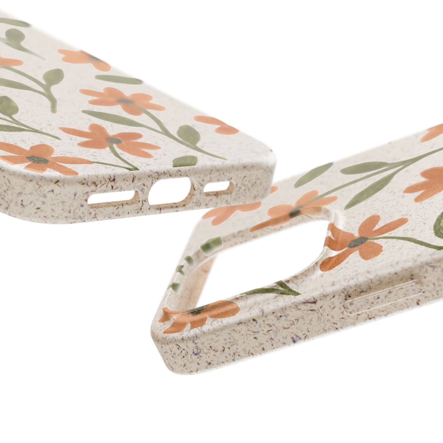 Floral Phone Case - Biodegradable Protective Cover