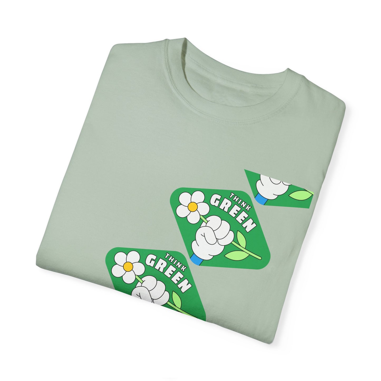 Unisex Garment-Dyed T-shirt - Think Green