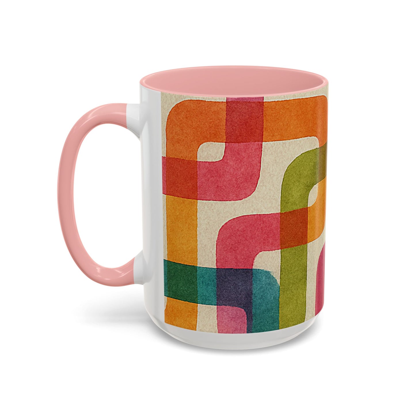 Retro Color Curves Coffee Mug
