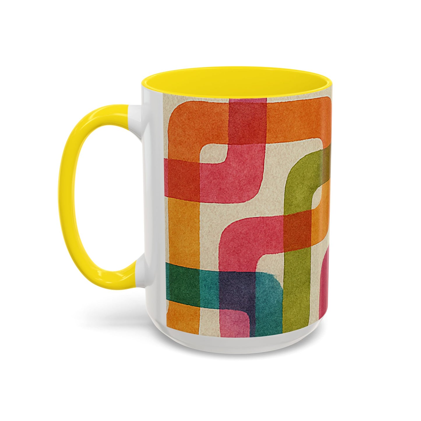 Retro Color Curves Coffee Mug