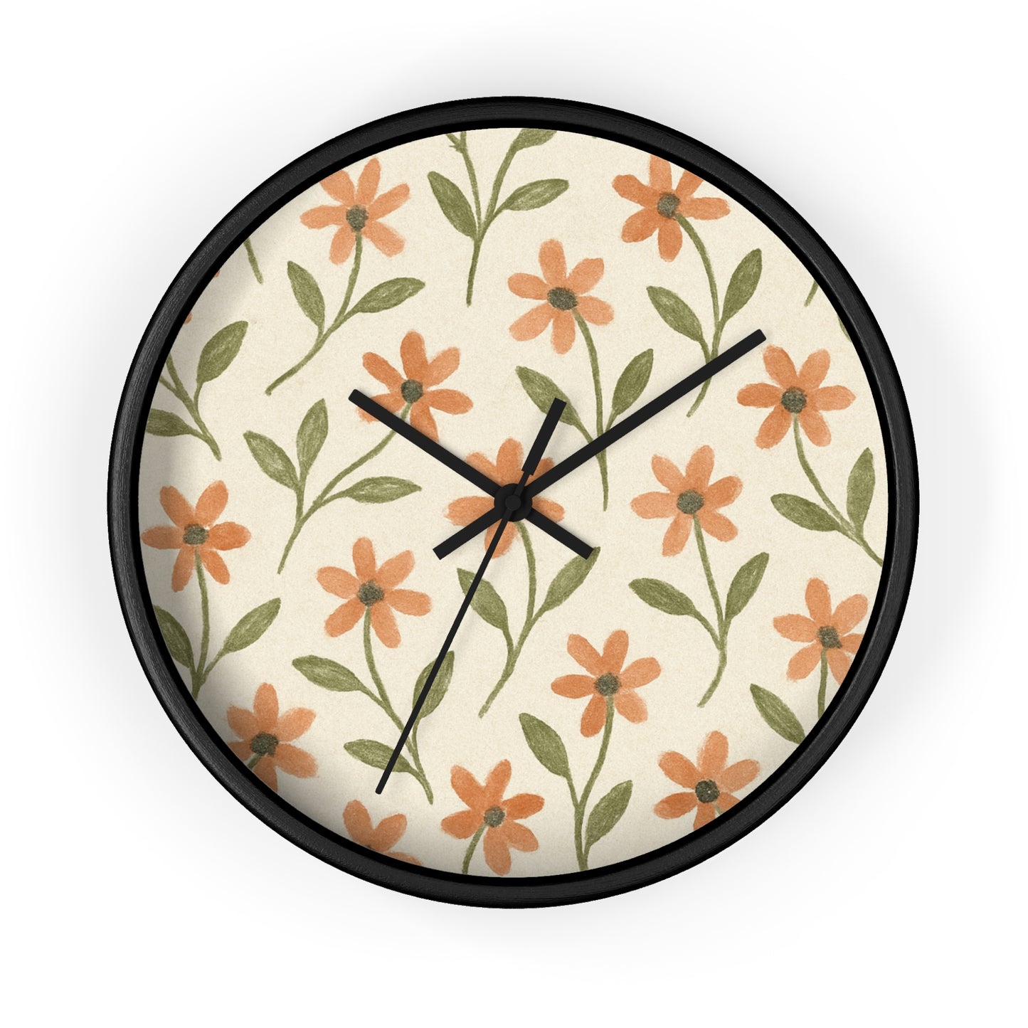 Meadow Bloom Wall Clock - Marigold