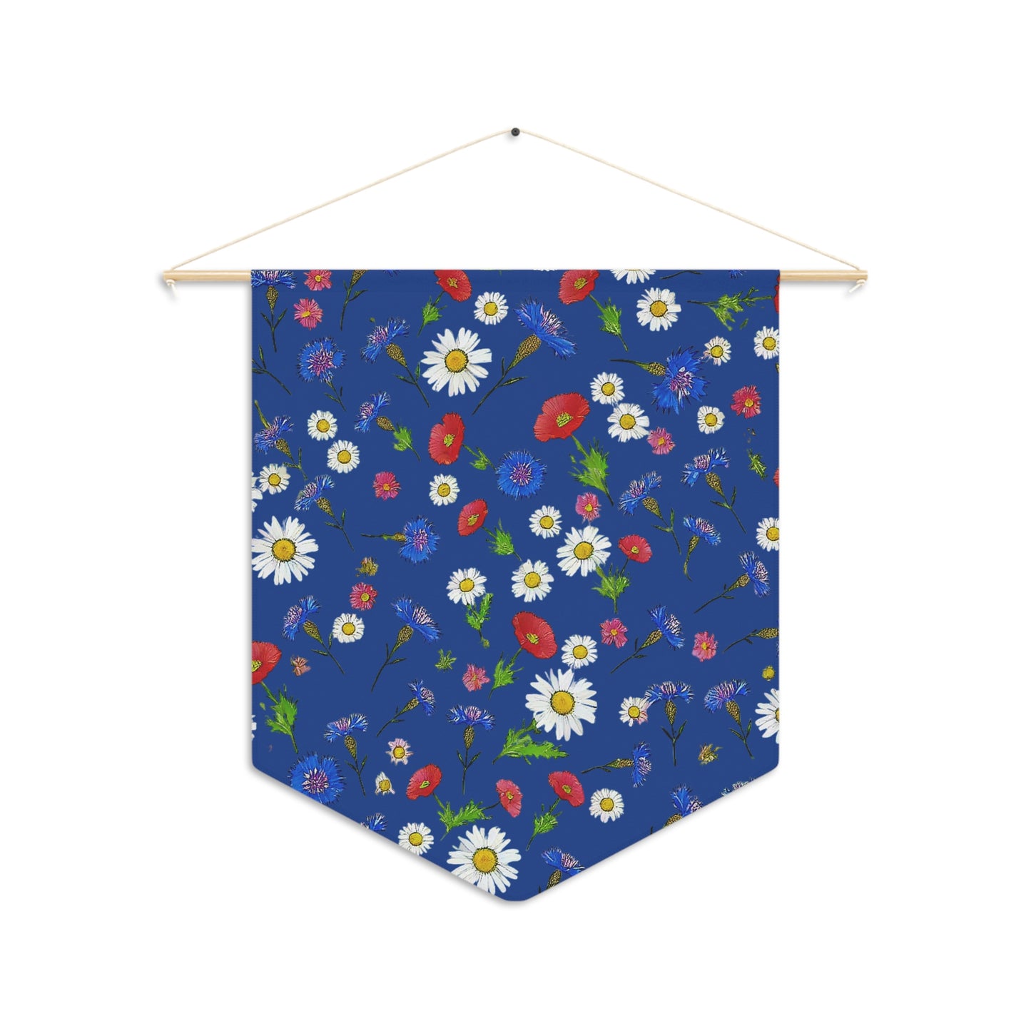 Flower Blue Pennant